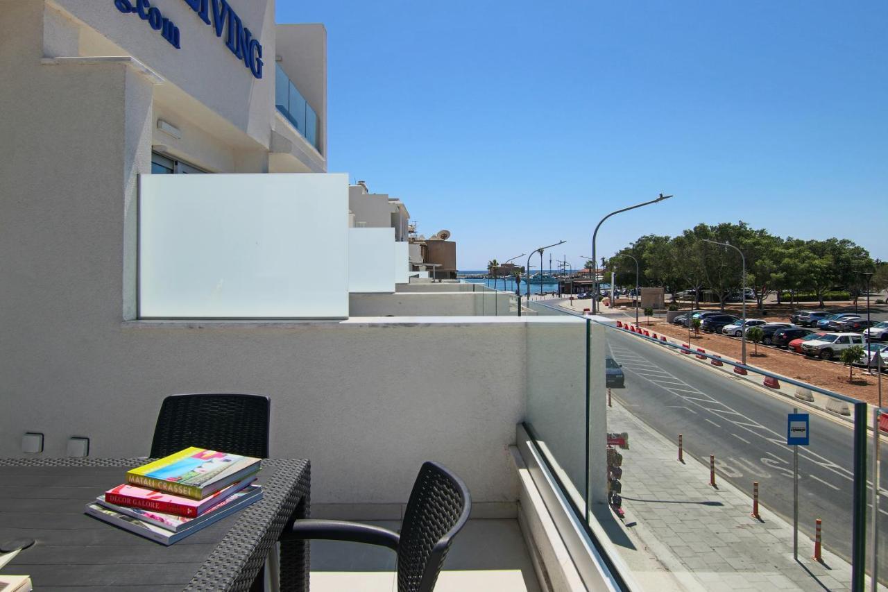 Phaedrus Living - Seaside Luxury Flat Harbour 110 Paphos Exterior foto